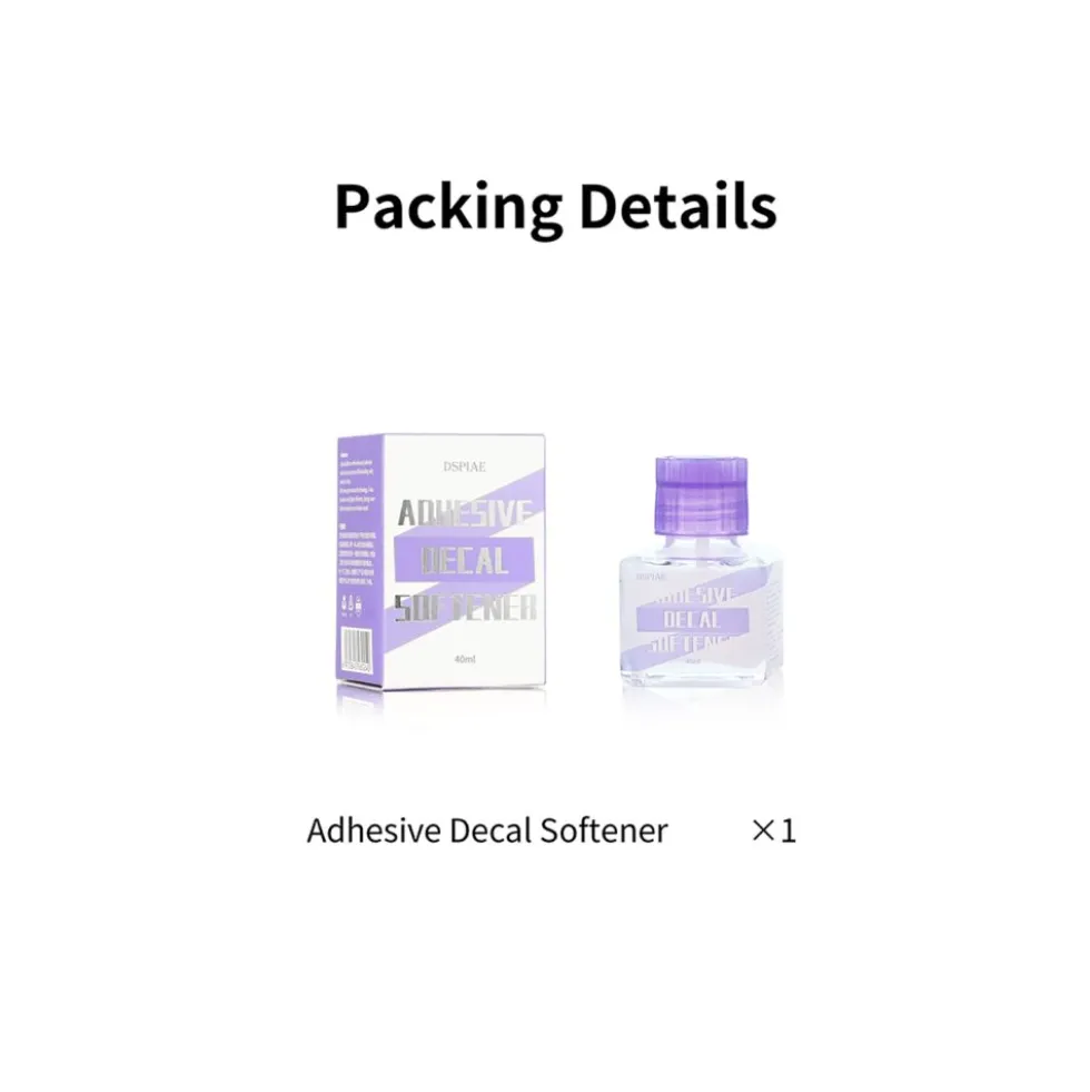 DSPIAE ADHESIVE DECAL SOFTNER