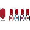 DSPIAE : PROTECTION PINCE EN CUIR (ROUGE)