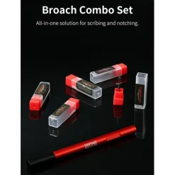 DSPIAE : SCRIBER SET (0.1 0.15 0.3 0.5 1.0MM + MANCHE)