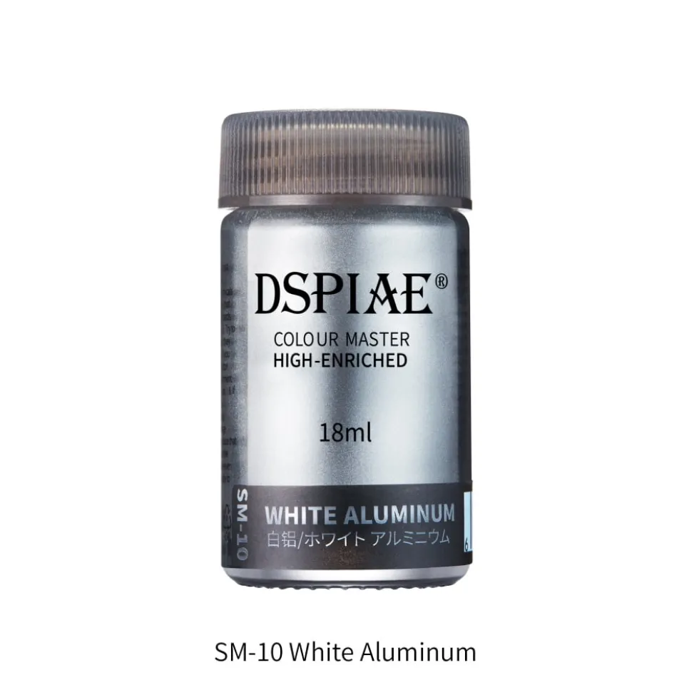 DSPIAE SM-10 WHITE ALUMINUM 18ml