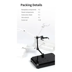 DSPIAE – UMS-01 General Purpose Model Display Stand – Base (3 Couleurs)