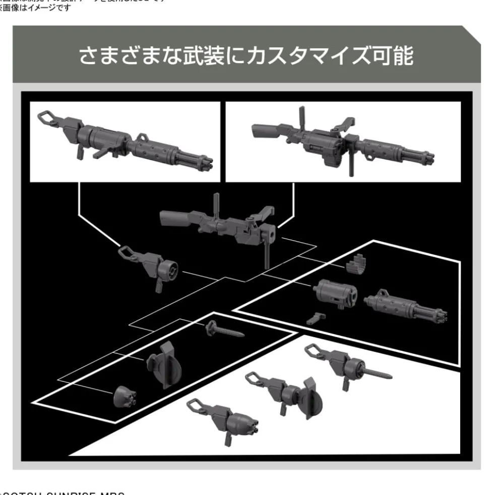 Expansion Parts Set for HG Demi Trainer 1/144