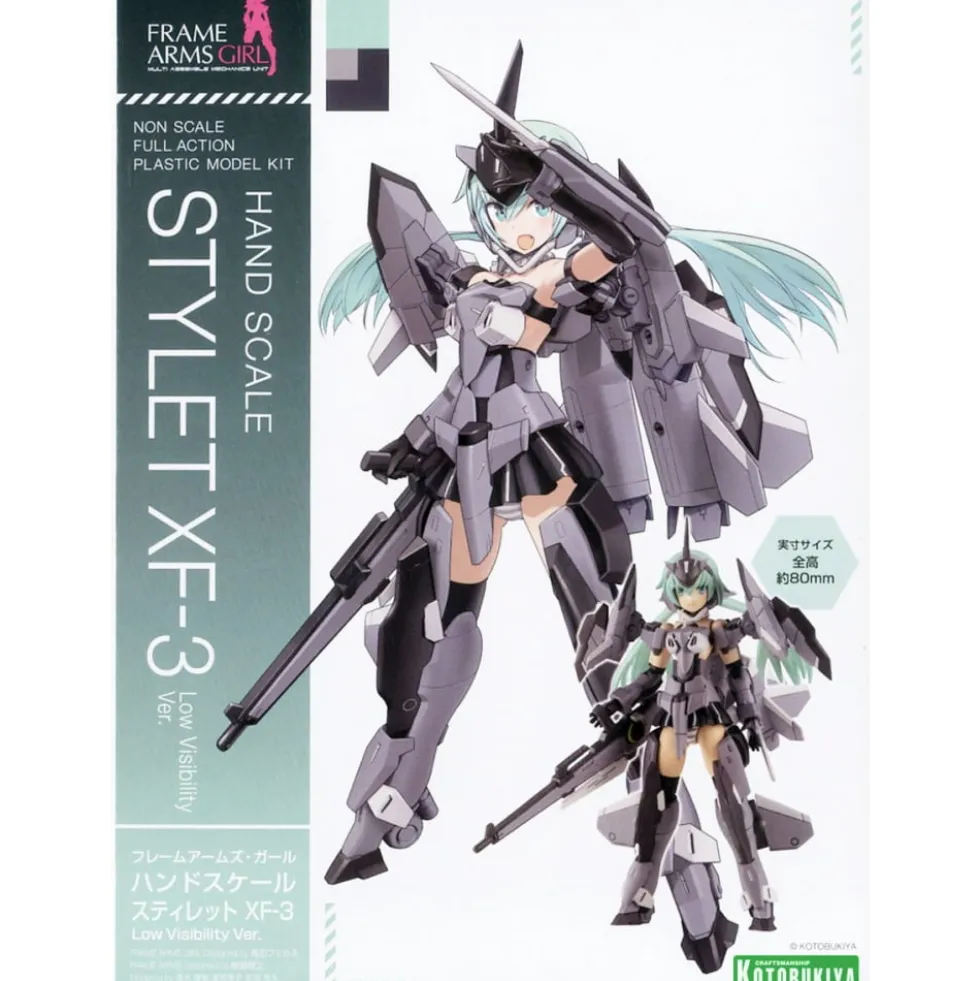 FRAME ARMS GIRL HAND SCALE STYLET XF-3 Low Visibility Ver.