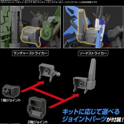 GUNDAM OPTION PARTS SET GUNPLA 02 (LAUNCHER STRIKER & SWORD STRIKER)