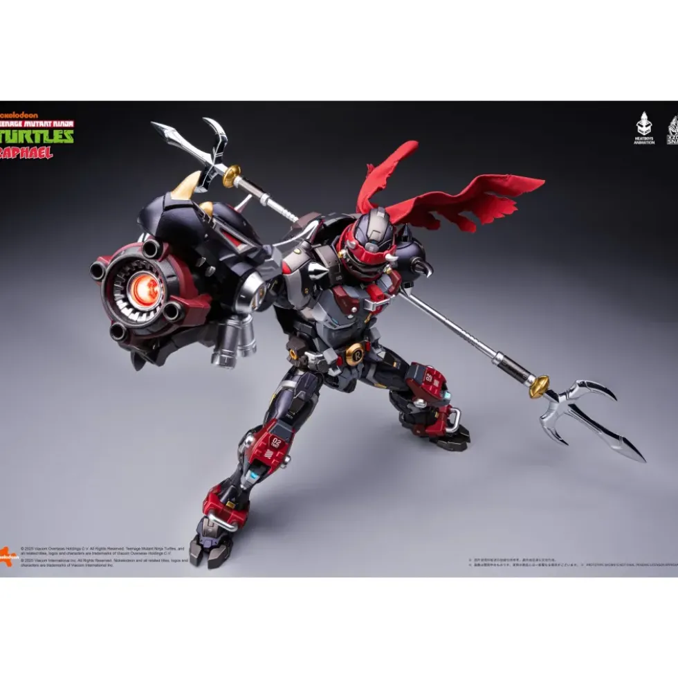 HEATBOYS : TEENAGE MUTANT NINJA TURTLES RAPHAEL 40TH ANNIVERSARY VER.