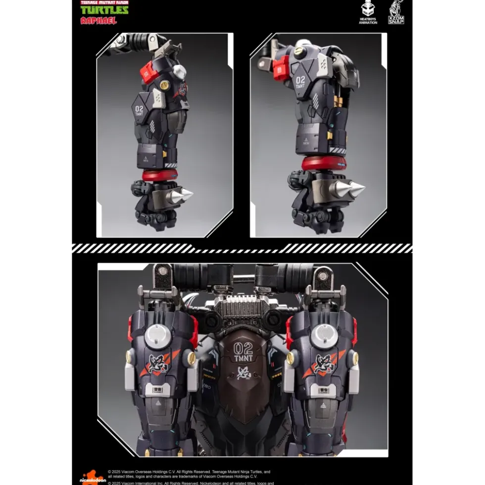 HEATBOYS : TEENAGE MUTANT NINJA TURTLES RAPHAEL 40TH ANNIVERSARY VER.