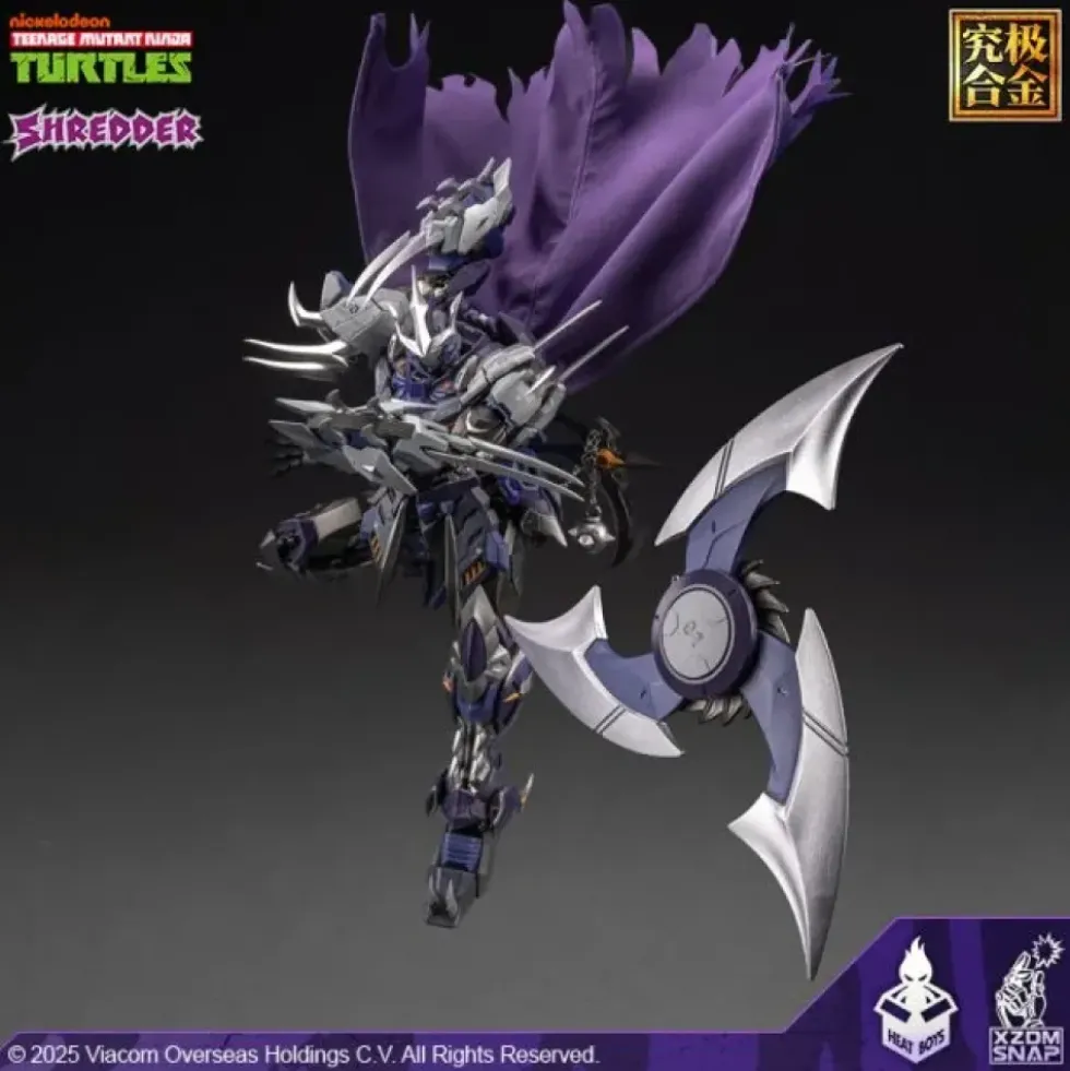 HEATBOYS : TEENAGE MUTANT NINJA TURTLES SHREDDER MECHA