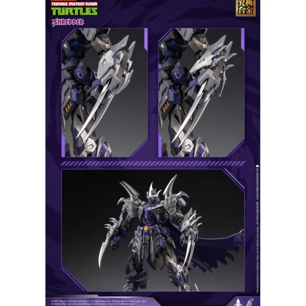 HEATBOYS : TEENAGE MUTANT NINJA TURTLES SHREDDER MECHA