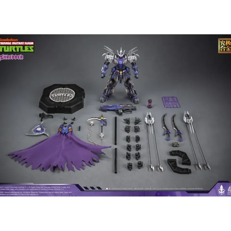 HEATBOYS : TEENAGE MUTANT NINJA TURTLES SHREDDER MECHA