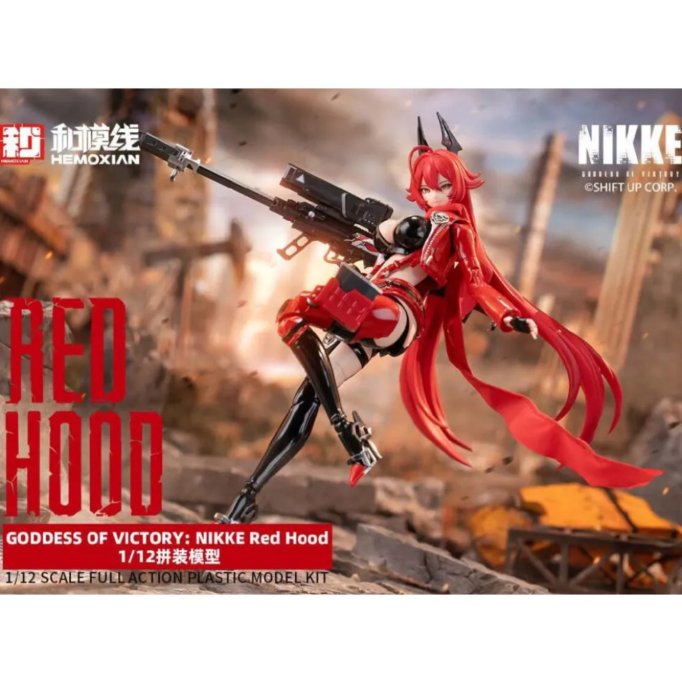 HEMOXIAN : GODDESS OF VICTORY: NIKKE 1/12 RED HOOD (2 IN 1)