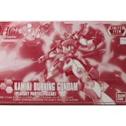 HGBF 1/144 KAMIKI BURNING GUNDAM CLEAR