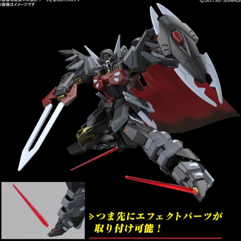 HG 1/144 BLACK KNIGHT SQUAD SHI-VE. A