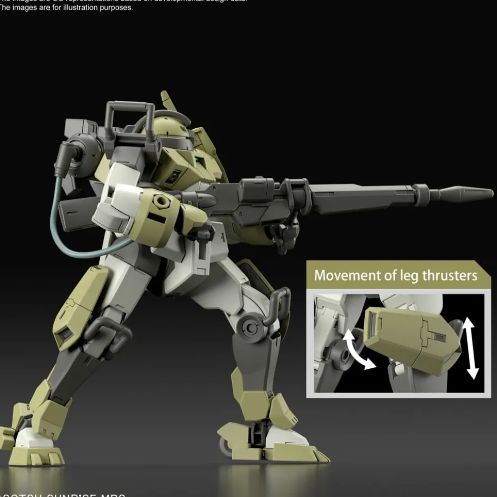 HG 1/144 CHUCHU’S DEMI TRAINER