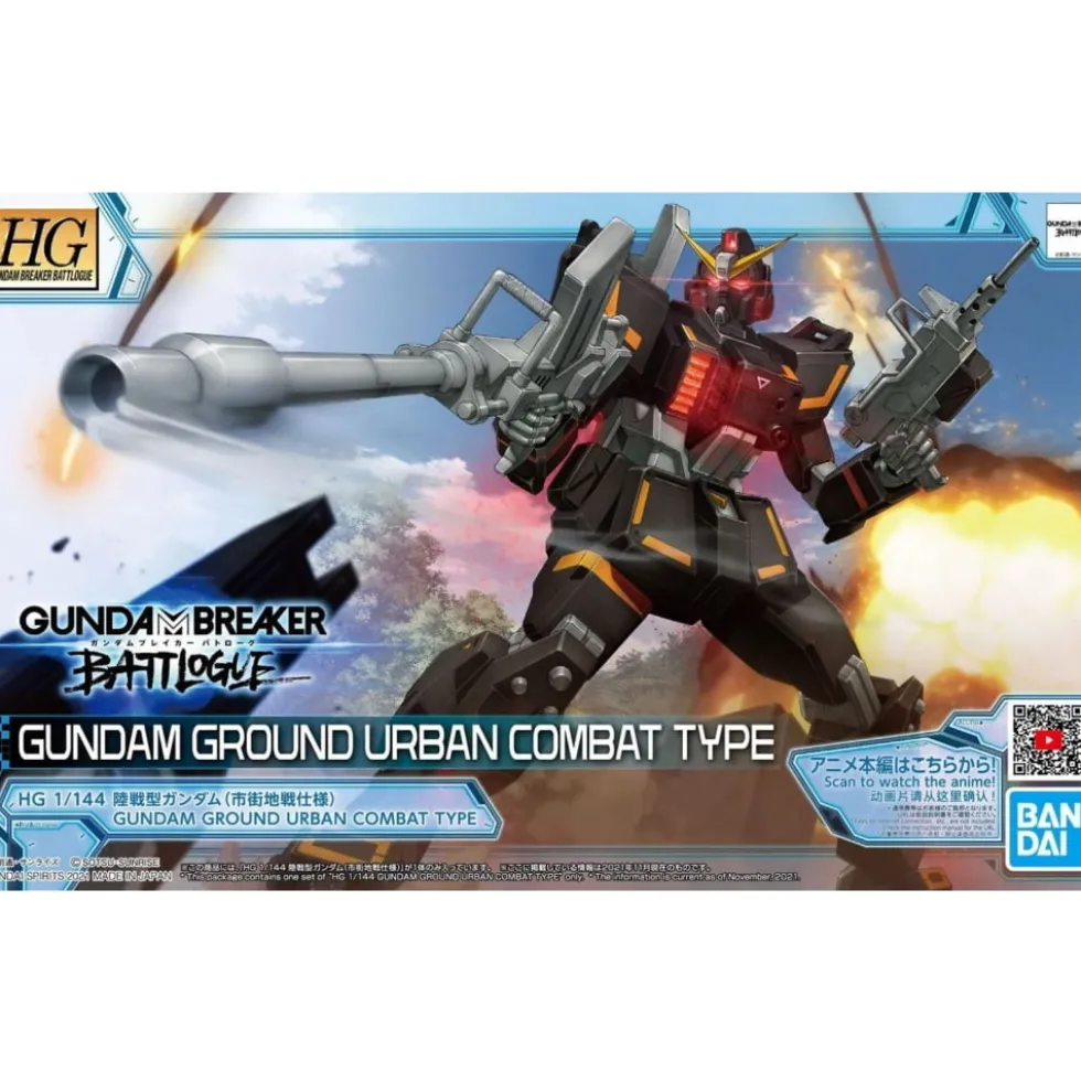 HGGB 1/144 Ground Type Gundam (Urban Warfare Specification)
