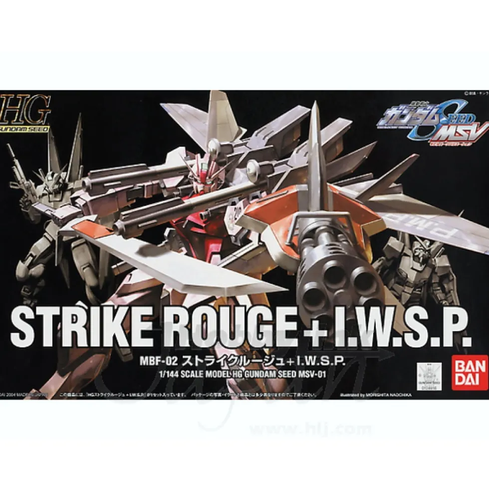 HG 1/144 STRIKE ROUGE + IWSP