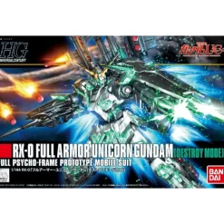 HGUC 1/144 FULL ARMOR UNICORN GUNDAM DESTROY MODE (GREEN FRAME)