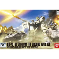 HGUC 1/144 GUNDAM RX-79G GROUND WAR SET