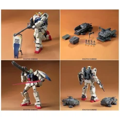 HGUC 1/144 GUNDAM RX-79G GROUND WAR SET