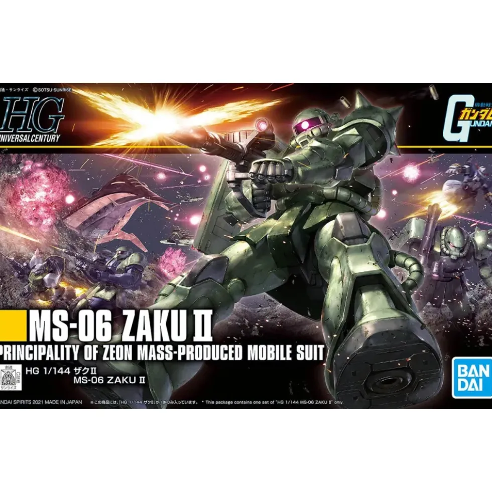 HGUC 1/144 MS-06 Zaku II