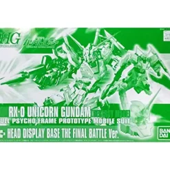 HGUC 1/144 UNICORN GUNDAM DESTROY MODE HEAD DISPLAY