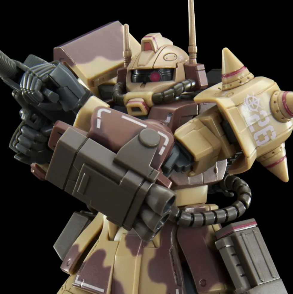 HG 1/144 Zaku Desert Type (Double Antenna Specification)
