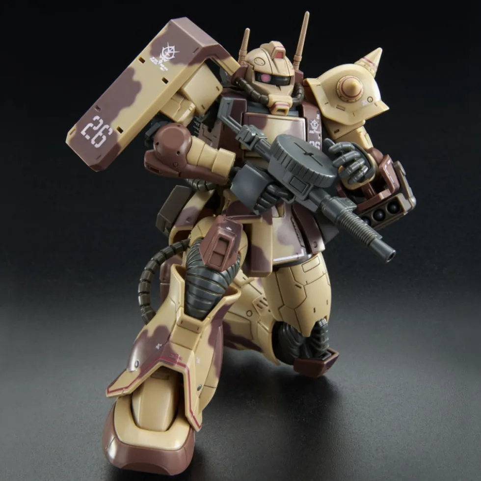 HG 1/144 Zaku Desert Type (Double Antenna Specification)