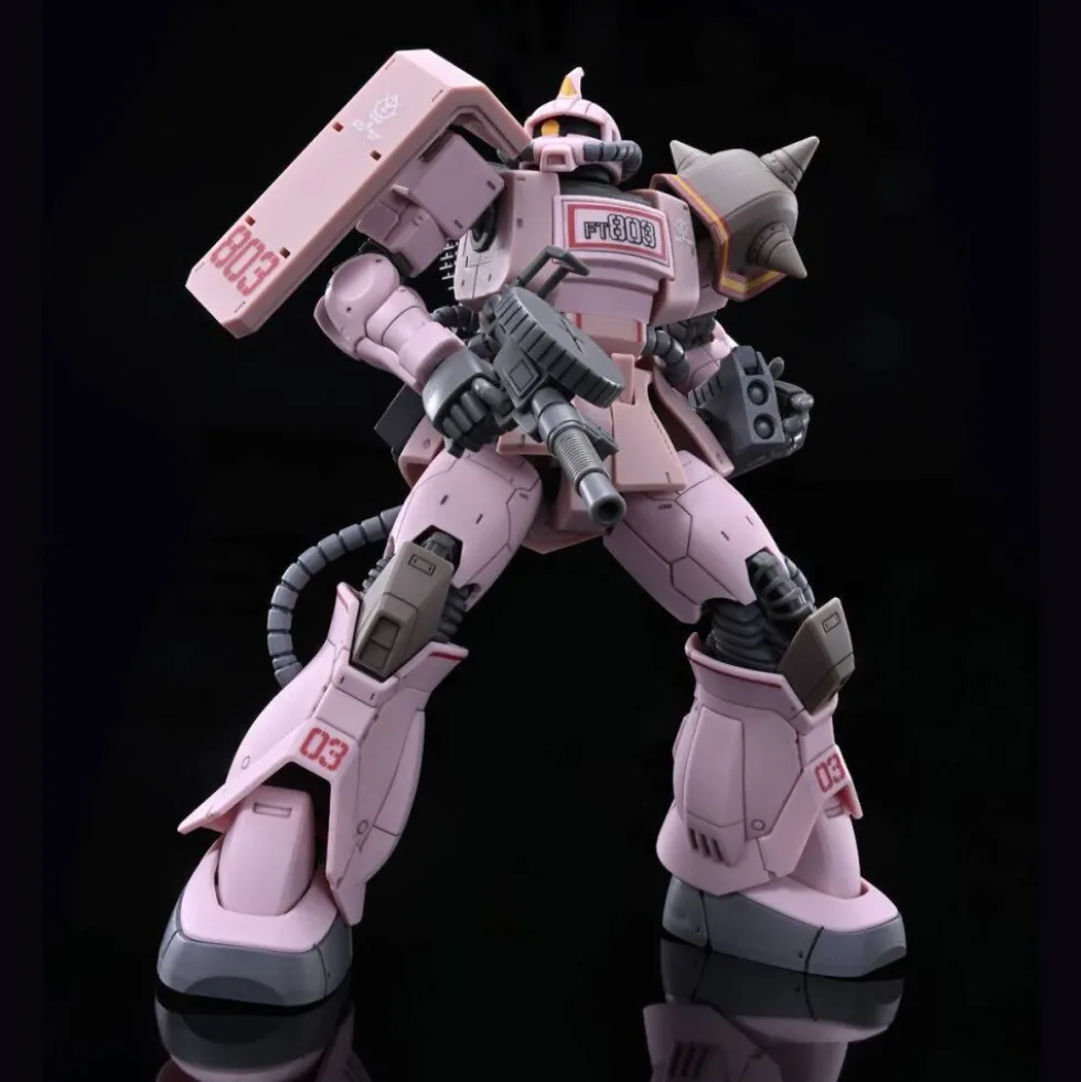 HG 1/144 ZAKU DESERT TYPE (PINK PANTHER CORPS)