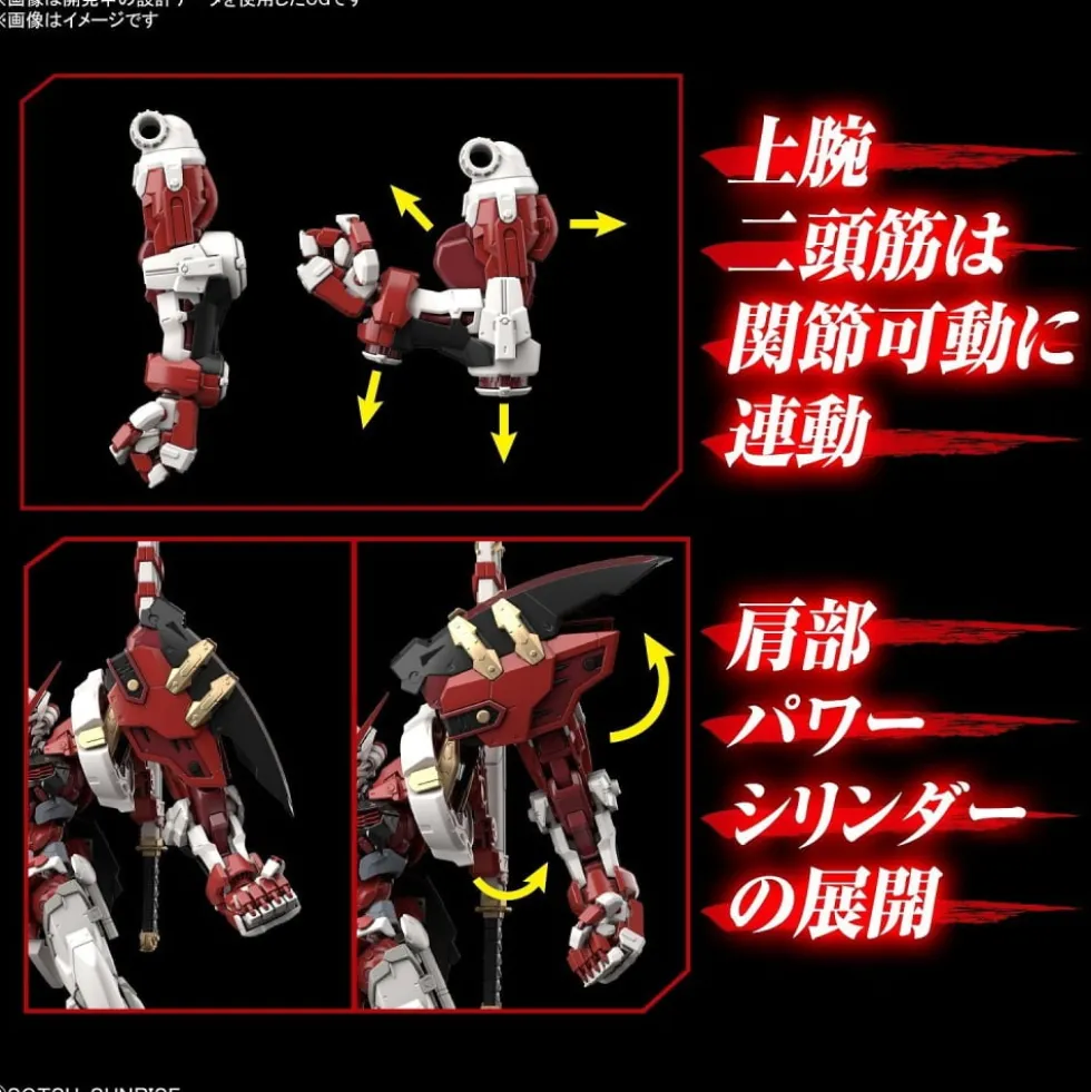 HIRM 1/100 GUNDAM ASTRAY RED FRAME POWERED RED