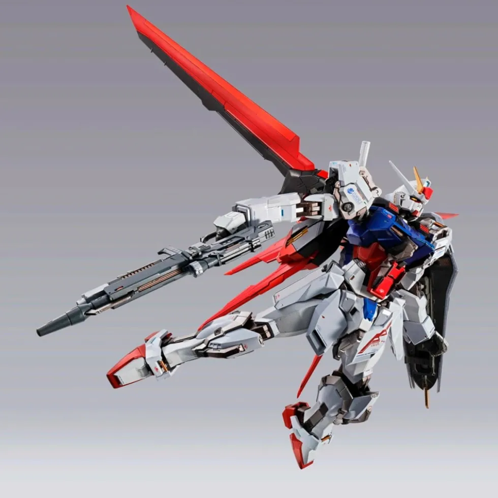 LOT DE METAL BUILD : Aile Strike Gundam + Sword Striker + Launcher Striker