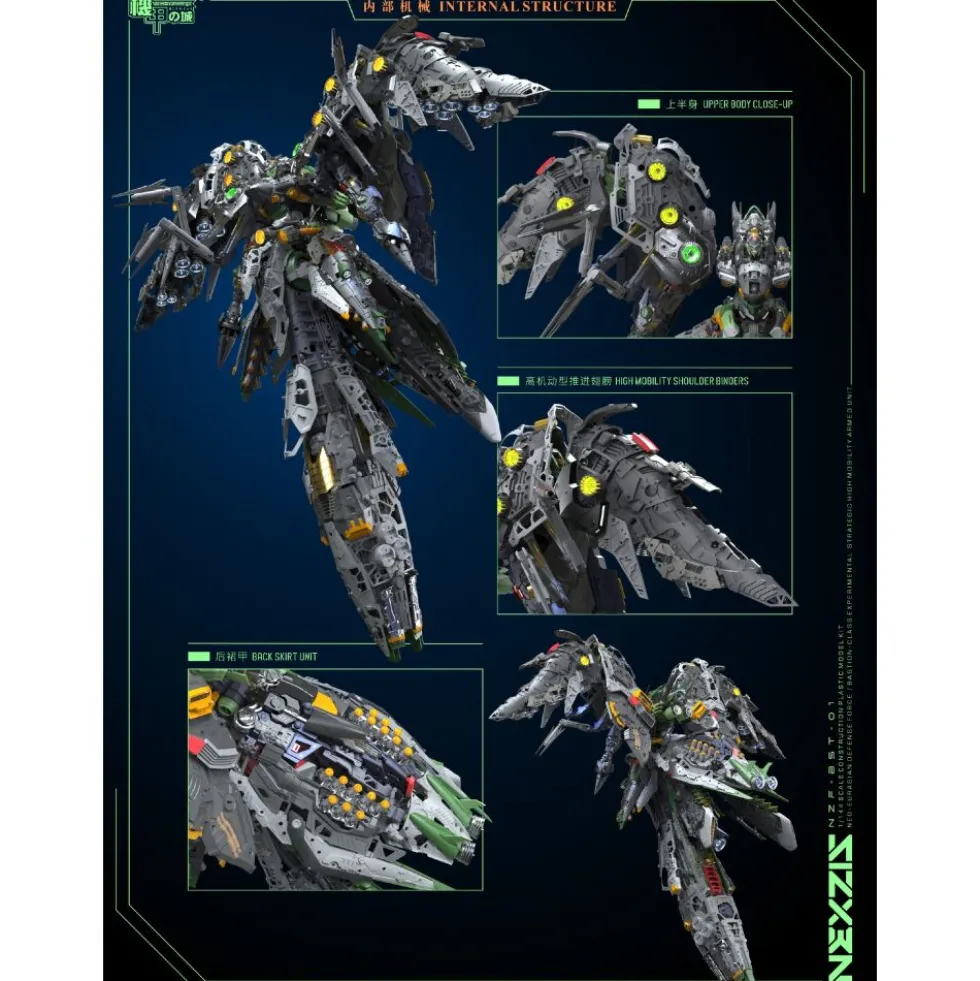 MECHANICORE : 1/144 NZF-BST-01 NEXZIS (Neue Ziel)