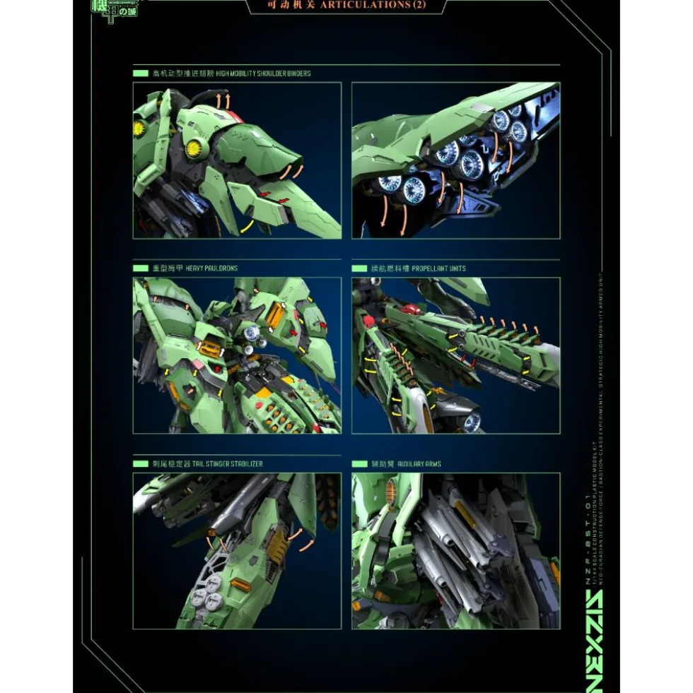 MECHANICORE : 1/144 NZF-BST-01 NEXZIS (Neue Ziel)