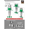 MEGAMI DEVICE M.S.G 02 BOTTOMS SET WHITE / SKIN COLOR A / SKIN COLOR B