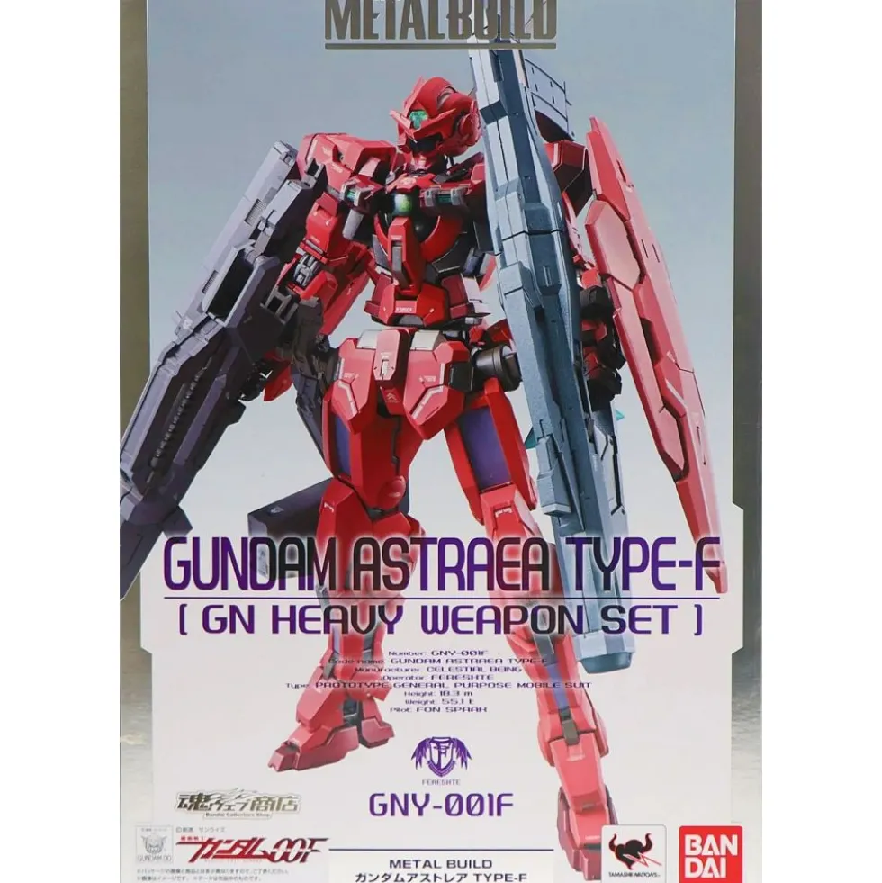 METAL BUILD GUNDAM ASTRAEA TYPE-F (GN HEAVY WEAPON SET)