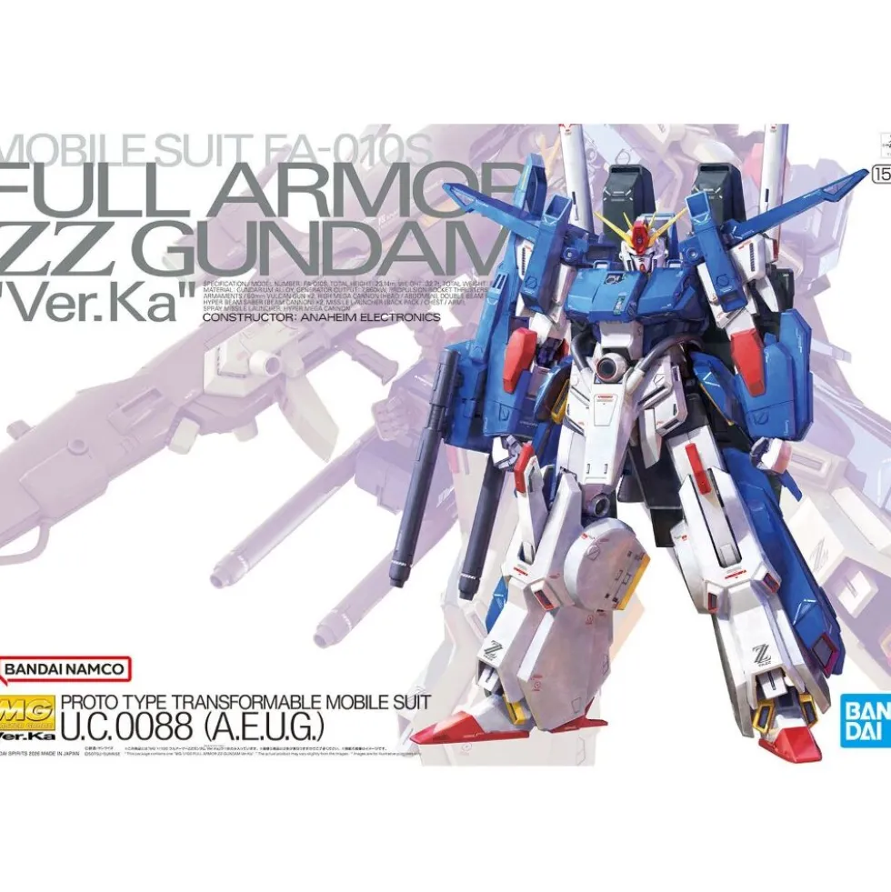 MG 1/100 FULL ARMOR ZZ GUNDAM VER. KA