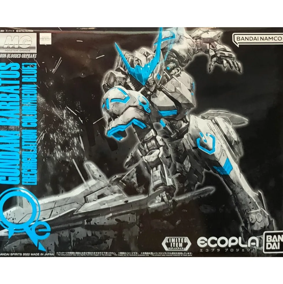 MG 1/100 Gundam BARBATOS (Recirculation Color / Neon Blue)