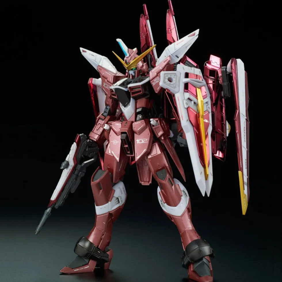 MG 1/100 JUSTICE GUNDAM SPECIAL COATING Ver.