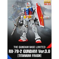 MG 1/100 RX-78-2 GUNDAM VER. 3.0 [Titanium Finish]