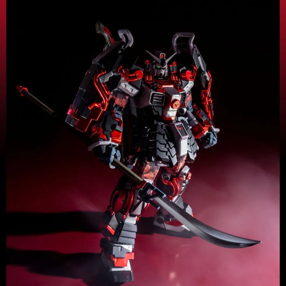 MG 1/100 SHIN MUSHA GUNDAM SENGOKU NO JIN BLACK ROBE LARGE ARMOR