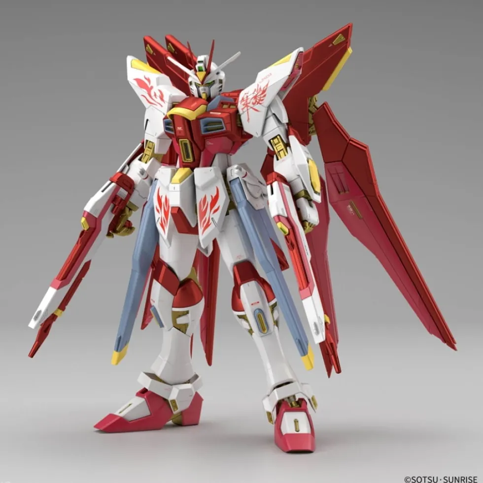 MG 1/100 STRIKE FREEDOM GUNDAM (CHINA RED VERMILLION BIRD VER.) ZHŪQUÈ : EDITION PRESTIGE