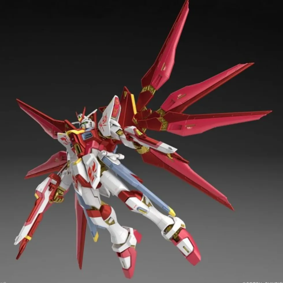 MG 1/100 STRIKE FREEDOM GUNDAM (CHINA RED VERMILLION BIRD VER.) ZHŪQUÈ