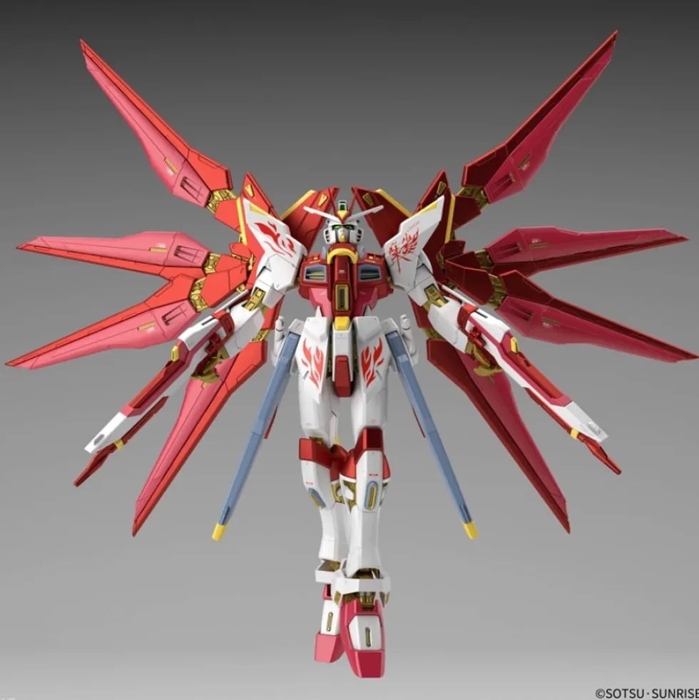 MG 1/100 STRIKE FREEDOM GUNDAM (CHINA RED VERMILLION BIRD VER.) ZHŪQUÈ