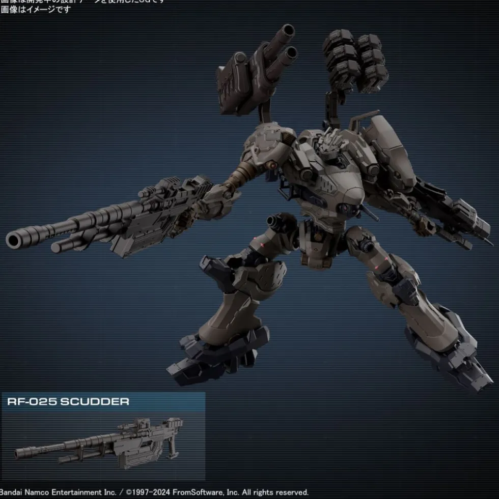 30MM Armored Core VI Fires of Rubicon RaD CC-2000 Orbiter Night Fall
