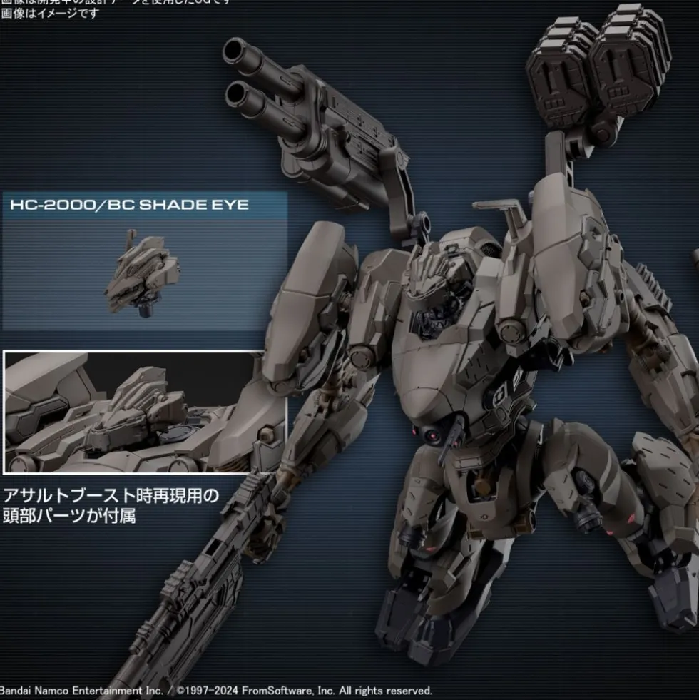 30MM Armored Core VI Fires of Rubicon RaD CC-2000 Orbiter Night Fall