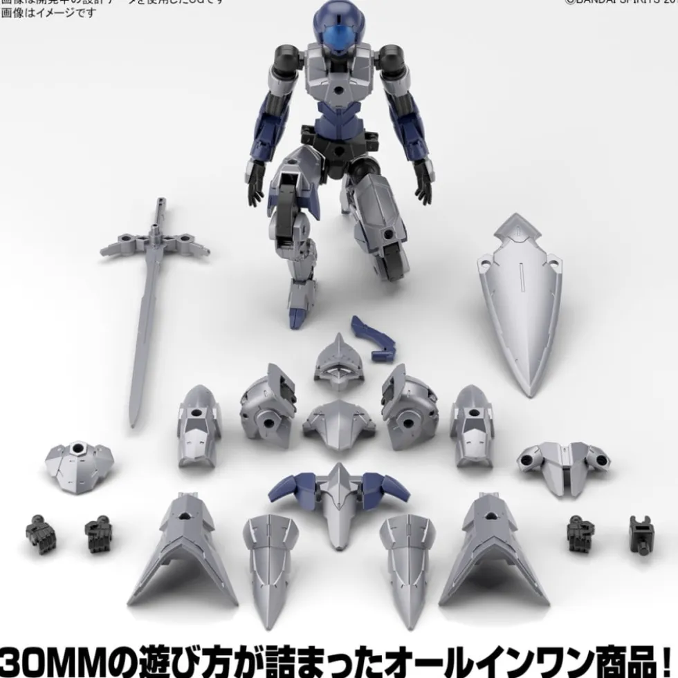 30MM 1/144 EXM-A9K SPINATIO (KNIGHT TYPE)