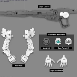 30MM 1/144 – OPTION PARTS SET 11 – LARGE CANNON & ARM UNIT