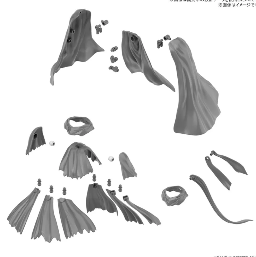 1/144 30MM Option Parts Set 14 (Multi Cloth)