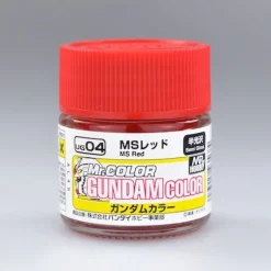 MR HOBBY GUNDAM COLOR (10ML) UG-04 MS RED