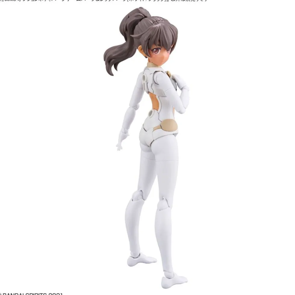 30MS OPTION BODY PARTS ARM & LEG PARTS (WHITE/BLACK)