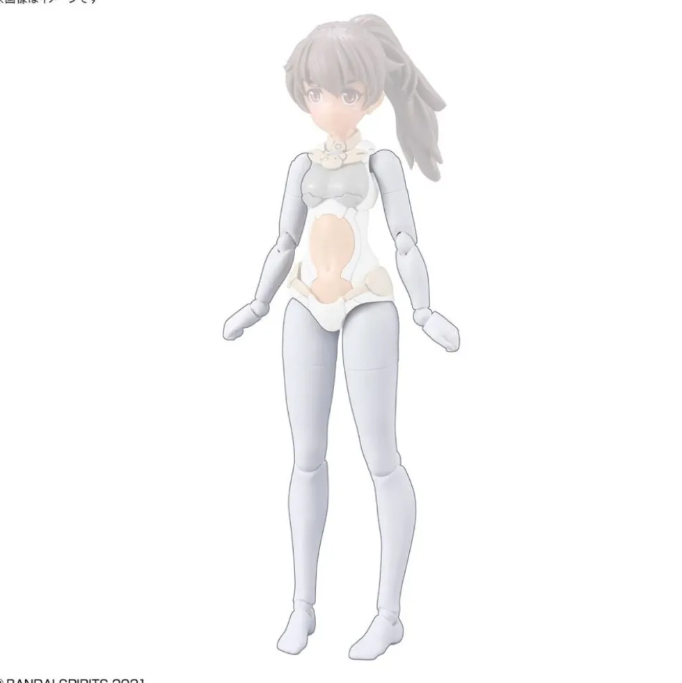 30MS OPTION BODY PARTS ARM & LEG PARTS (WHITE/BLACK)