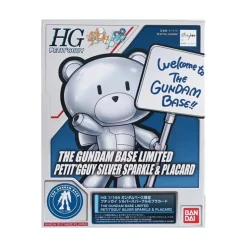 PETIT GGUY SILVER SPARKLE & PLACARD